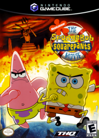 SpongeBob SquarePants The Movie Gamecube US box art